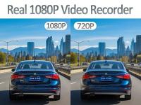 Cámara De Coche Con WiFi 3 Camaras 1080P 3-Canal Visión Nocturna Trasera Interior Frontal Grabadora De Video DVR Para Automóvil - details 3