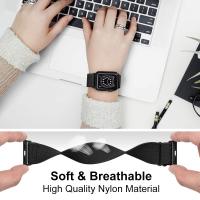 Nylon Strap for Apple watch band 44mm 40mm 38mm 42mm ultra 49mm SOLO LOOP bracelet correa iwatch series 7 SE 6 5 4 8 45mm 41mm - details 5