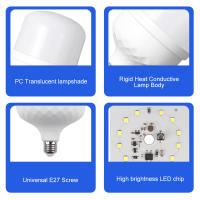 Bombilla LED Con Sensor De Sonido Dusk to Dawn Automática 6500K Base E27 Iluminación Interior Y Exterior Sin Complementos - details 3