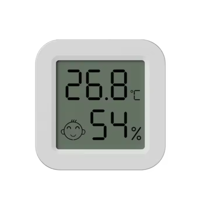 Sensor De Temperatura Y Humedad Inteligente Tuya Con Pantalla LCD Mini Higrómetro Control Remoto Por App Para El Hogar - 1