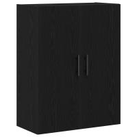 Gabinete Montado en la Pared vidaXL Negro Roble 69,5x34x90 cm Madera Ingeniería - details 1
