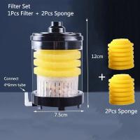 Filtro De Aseo Para Acuario ZHIYANG Colección De Heces De Peces Con Esponjas Y Bolas De Medio Ambiente Mejora La Oxigenación Del Tanque - details 6
