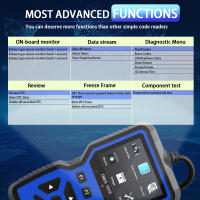Herramienta De Diagnóstico OBD2 Para Coche Lectura De Códigos De Falla Motor Prueba De Tensión Recargable V519 Kit De Rescate Automotriz - details 5