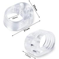 Paradas De Puerta De Silicona Protección De Muro Y Muebles Almohadillas Antichoque Resistentes Y Suaves Para La Casa - details 2