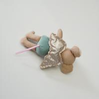 Muñeco De Tela Danés Con Alas De Ángel Muñeco De Ratón Regalo Del Zodíaco Muñeco De Trapo Juguete De Knick-knack Para Niños Y Adultos - details 4