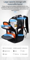 Mochila Multifuncional Para Hombre Fenruien 43L Capacidad Grande Con Cargador USB Impermeable Y Portátil Para Viajes - details 3