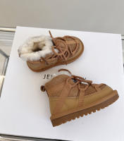 Botas De Nieve Para Niños 2024 Nuevas De Invierno Cuero Genuino Con Piel Suave Calientes Antideslizantes Moda Zapatos Para Bebés Niños Y Niñas 1-6 Años - details 7