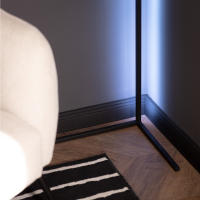VENTRONIK LED Lámpara de Pie RGB Regulable con Control Remoto - details 1