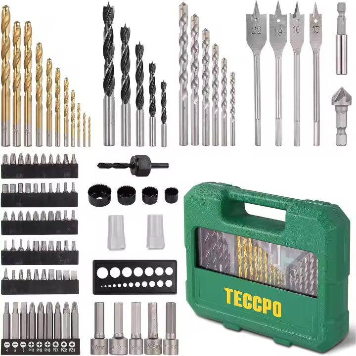 Juego de Brocas y Puntas de Destornillador TACKLIFE - Teccpo Mth400 - Envío 24 Horas - 1