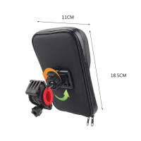 Soporte De Teléfono Móvil Para Motocicleta Impermeable Con Bolsa Y Montura Universal Diseño De Visera Solar Giratorio De 360 Grados Para Navegación En Bicicleta Accesorio Ajustable - details 8