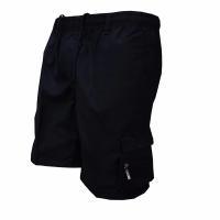 Shorts Militar Para Hombre Estilo Casual Verano Cargador Diseño Holgad Con Varios Bolsillos Cintura Elástica Talla Media - details 6