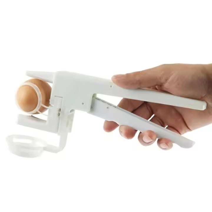 Galleta de huevo de mano York y blanco separador ayudante huevo abridor cocina gadget herramienta nueva - 1