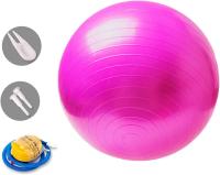 Pelota 65 cm de Pilates, Fitness, Yoga, Embarazo, Deporte, Fitball para Ejercicios de Gimnasia, Silla de Equilibrio, Anti-Reventones, Anti-Burst, Incluye Inflador, M2 Tec - details 1