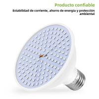 Bulbo De Luz De Crecimiento Para Plantas 25W E27 Espectro Completo LED Para Cultivo Indoor Lámpara De 220V Para Invernadero Y Macetas De Suculentas Y Frutas - details 1