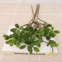 Rama Artificial De Árbol Verde Con Hojas Pequeñas Para Decoración De Hogar Accesorio De Fotografía De Fiesta Jungle Decoración De Plantas Falsas De Latex Para Aniversarios Bodas Y Fiesta De Hogar - details 0