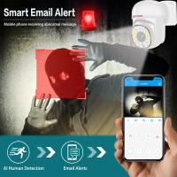 Cámara De Seguridad PTZ 4K PoE Con Visión Nocturna En Color Y Audio Bidireccional 3MP/5MP/8MP Para Calle Exterior Compatible Con NVR - details 4