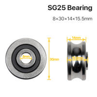 Rodamientos De Groove Ball Para Máquina De Grabado Y Corte Por Láser CO2 SG10 SG15 SG20 SG25 Pack De 5pcs Accesorios Para Máquinas De Grabado - details 4