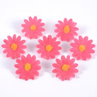 50Pcs Cabezas De Girasol Artificial Daisy Flor Silken Para Decoración De Bodas DIY Artesanía Y Decoración De Hogar - details 13
