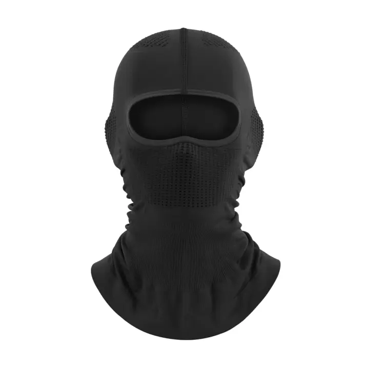 Balaclava De Ciclismo Con Alta Elasticidad Y Transpirabilidad Máscara Facial Completa Para Deportes Al Aire Libre Esquí Motocicleta Bufanda Capa Interna De Casco - 1