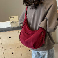 Bolso De Hombro Para Mujer 2025 Nueva Capacidad Alta Bolsa Cruzada De Nylon Versátil Bolso De Mano Casual Sin Decoración - details 1