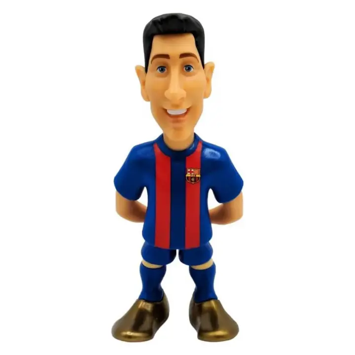 Minix Figura Robert Lewandowski Fc Barcelona 12 Cm - 1