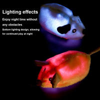 Juguete Interactivo Para Gatos De Peluche Con Sonido Y Luz LED Recargable Por USB Evitación De Obstáculos Para Gatos De Interior - details 2