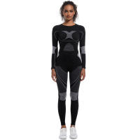 SSITO Conjunto de Mallas de gimnasio de Seco rápido, ropa de Esquí de DOT sin Costura para el invierno, ropa y pantalones de Seco rápido para correr, deporte y ciclismo - details 8