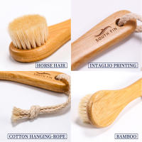 Cepillo De Limpieza Facial Natural De Bambú Suave Para Cuidado De La Piel Portátil Massajeador De Rostro Profundo Limpiador - details 2
