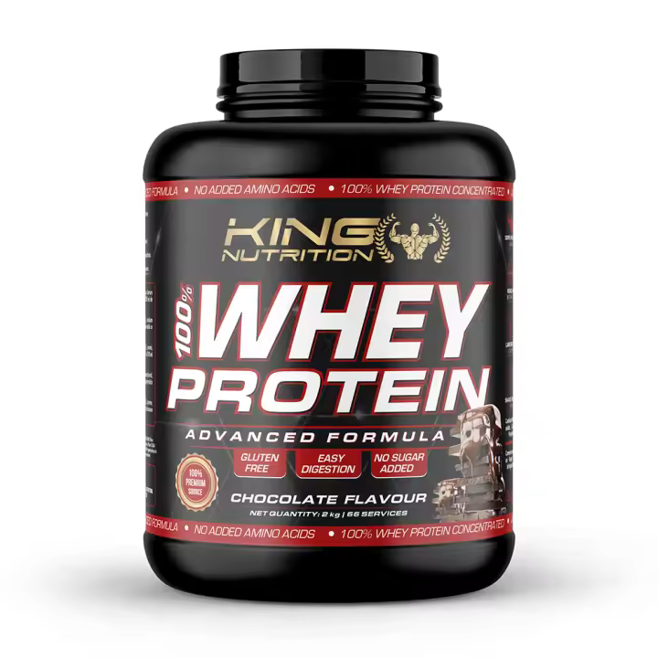 100% Whey Protein 2kg King Nutrition Proteina Concentrada* - 1