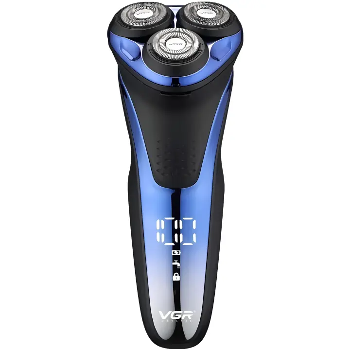 Afeitadora Eléctrica Recargable Euroxanty V-306 | Triple Hoja Flotante | Carga USB | Lavable | Hombres Calvos - 1