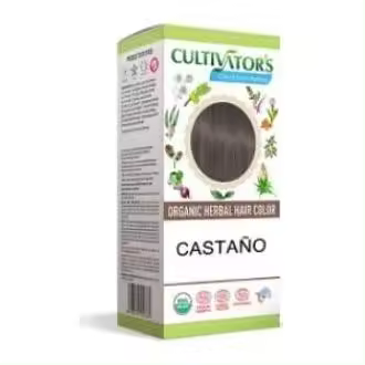 Castaño Tinte Organico 100Gr. Ecocert - 1