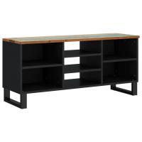vidaXL Mueble de TV madera mango madera contrachapada 100x33x46 cm, Mueble de Salon, Mueble TV, Mueble TV salon, Mesa de TV, Mueble tele - details 2