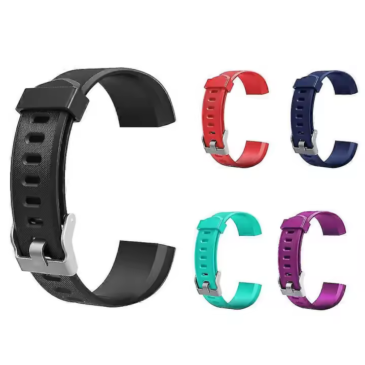2025ID115plus HR Replacement Bands - 2pcs - Fitness Tracker Smart Watch - 1