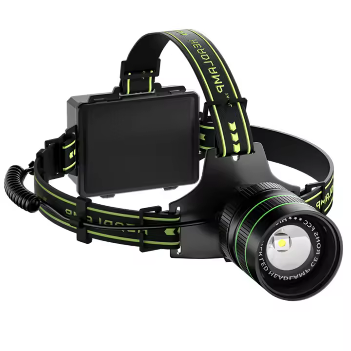 Linterna Frontal Potente Con Inducción Por Movimiento Y SOS Para Camping Pesca Nocturna Recargable Por Tipo-C Impermeable LED De Alta Potencia - 1