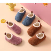 Alpargatas De Algodón Para Niños Y Niñas Invierno Calor Interior Antideslizantes Suaves Talla True Fit Material De Suela De Goma - details 13