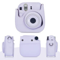 Bolsa De Hombro Para Cámara Retro PU Cuero Cubierta Protectora Ligera Accesorios Para Fujifilm Instax Mini 12/11/9/8 - details 0