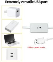 Tira De LED De Mano 1M-10M Con Sensor De Movimiento USB 5V Luz De Fondo Para Armario Cocina Dormitorio Iluminación Soltando - details 8