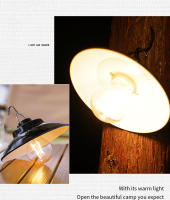 Lámpara Portátil LED Retro Para Camping Con Gancho Y Batería Integrada Recargable Luz De Ambiente Cálida Para Exterior - details 19