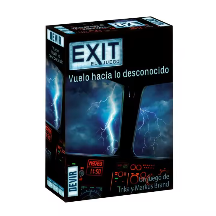 Exit - Vuelo hacia lo desconocido Escape room Juegos de mesa Devir - 1