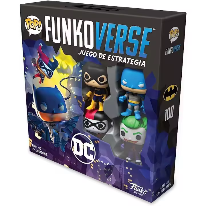 Funko Pop Funkoverse DC Comics 4fig castellano Juego De Mesa - 1