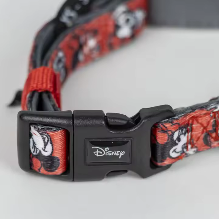 Cerdá Minnie Mouse | Collar para Perros Disney Minnie Mouse Estampado Cómodo y Ligero con Abertura para Sacar la Correa - 1