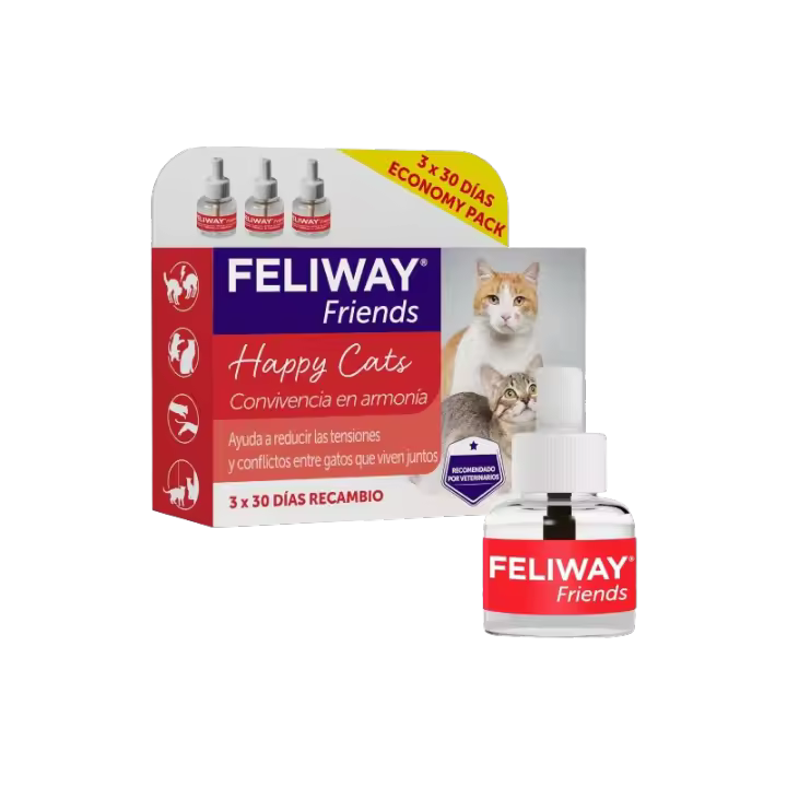 Feliway Friends Recambio 48 Ml Pack 3 Unidades - 3 X 48 Ml - 1