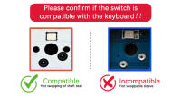 Interruptores Mecánicos Outemu Silent Peach V2 Upgrade Lemon V2 Lineales Y Táctiles 5 Pines Lubrificados Intercambiables Caliente Para Teclado Mecánico - details 0