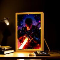 Figura De Anime Berserk Behelit Griffith Con Luz LED Lámpara De Noche Decoración Para Habitación Regalo De Navidad Figura De Acción De Dibujos Animados - details 2