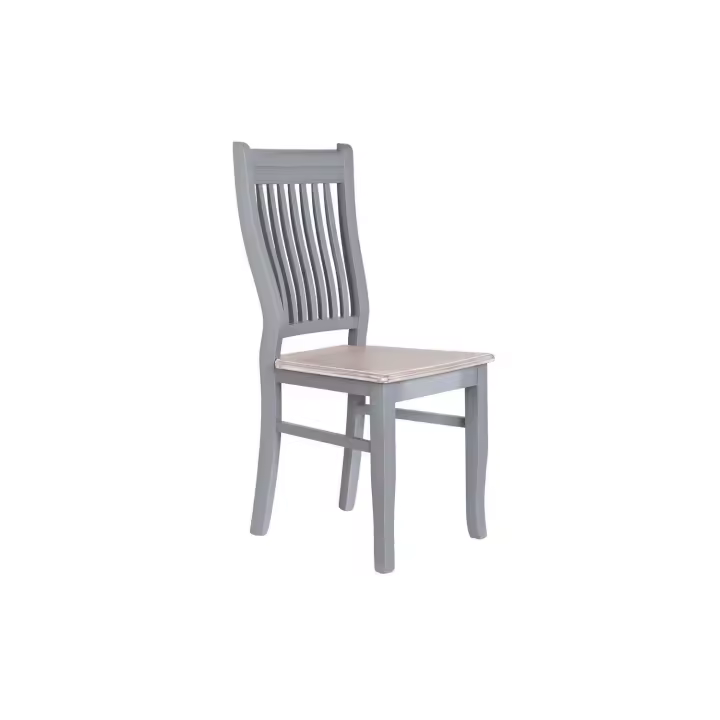 SILLA PAULOWNIA MDF 40X42X94,5 GRIS FIJALO MB201457 - 1