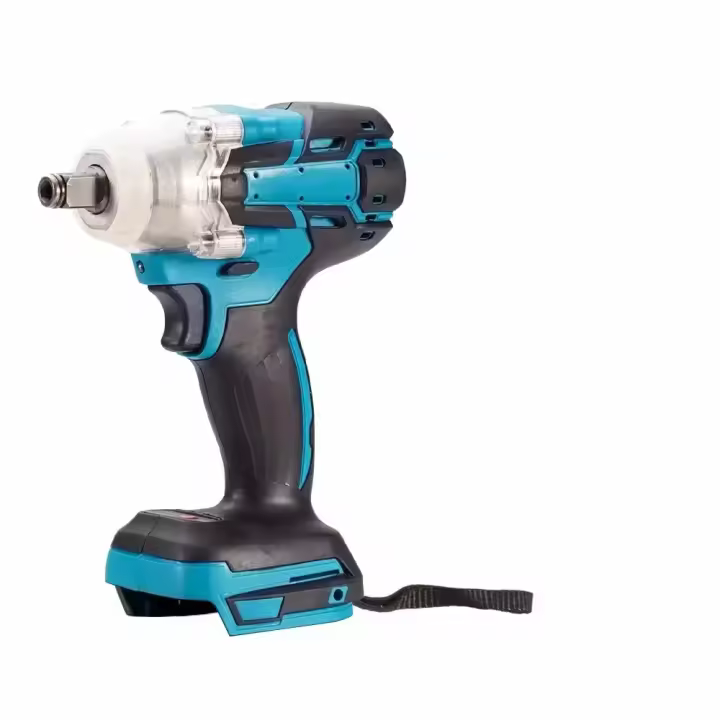 Llave De Impacto Eléctrica Multifuncional Sin Cable Herramienta Europea Sin Escobillas Con Taladro De Mano Y Batería Para Bricolaje En Casa - 1