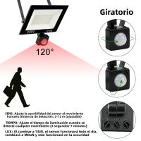 Lámpara De Fosa LED Con Sensor De Movimiento PIR Luz Blanca IP66 Impermeable Para Exterior Iluminación De Jardín 10W 20W 30W 50W 100W - details 0