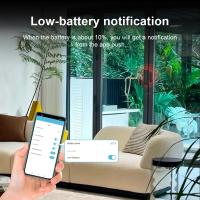 Sensor De Alarma Para Puerta Y Ventana ONENUO Tuya Smart Zigbee Detector De Apertura Y Cierre Compatible Con Alexa Y Google Home - details 8