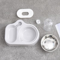 Tazón Automático De Acero Inoxidable Para Mascotas Anti-Tip Alimentador De Agua Para Perros Y Gatos Suministros Para Mascotas - details 3