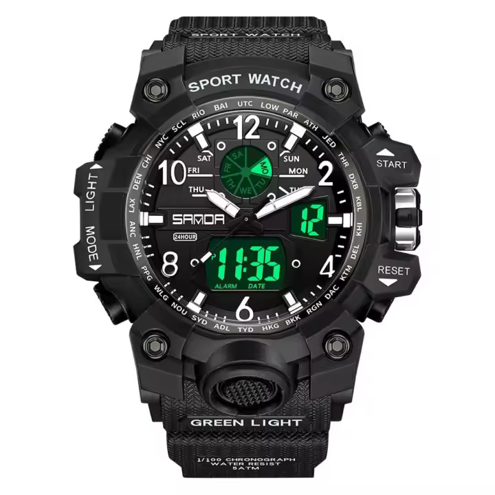 Reloj Deportivo digital resistente a Agua, etc. - 1